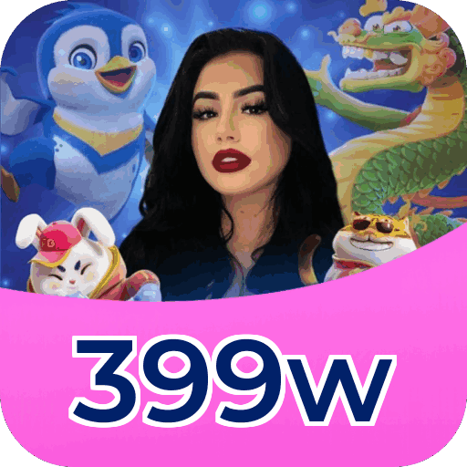 Interface do aplicativo 399w mostrando jogos disponíveis no iOS e Android